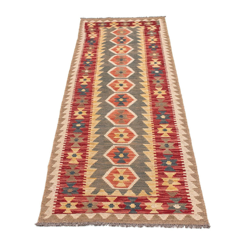 Runner Kelim Rug - Splash - 211 x 63 cm - multicolored