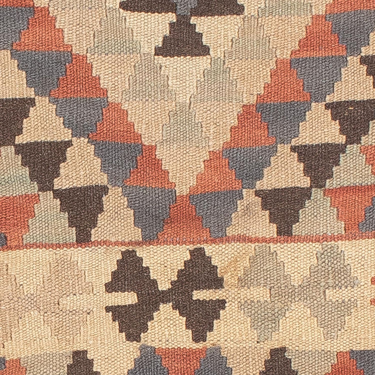 Runner Kelim Rug - Splash - 173 x 70 cm - light brown