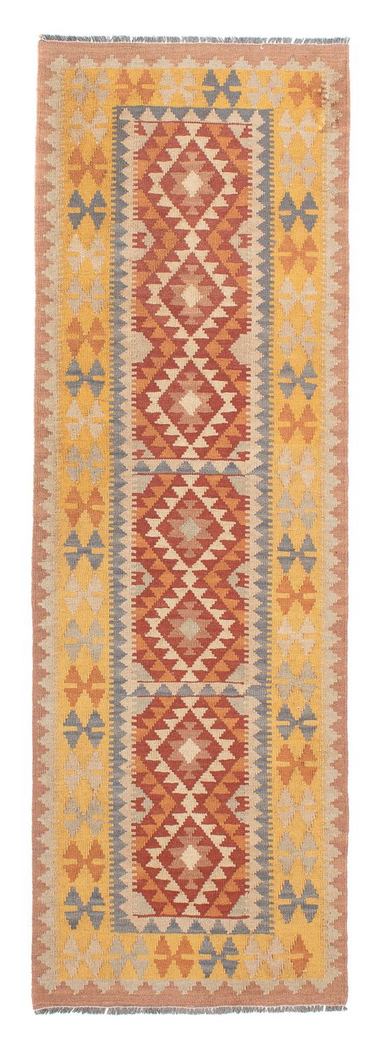 Runner Kelim Rug - Splash - 197 x 62 cm - multicolored