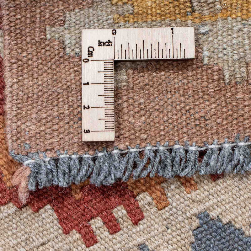 Runner Kelim Rug - Splash - 197 x 62 cm - multicolored