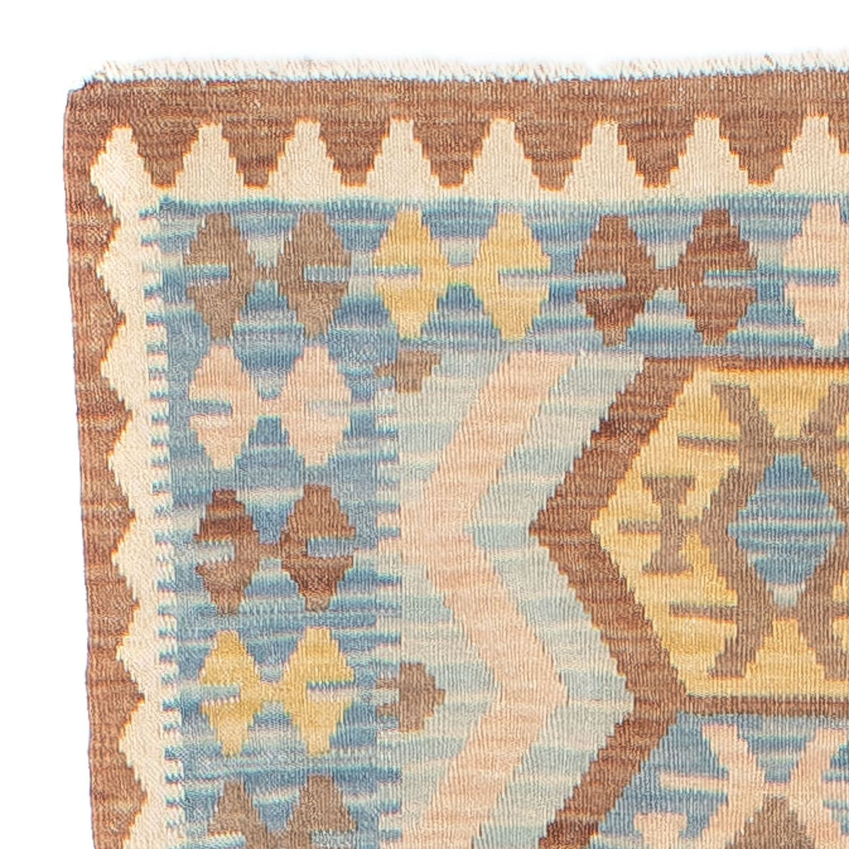 Runner Kelim Rug - Splash - 302 x 80 cm - multicolored