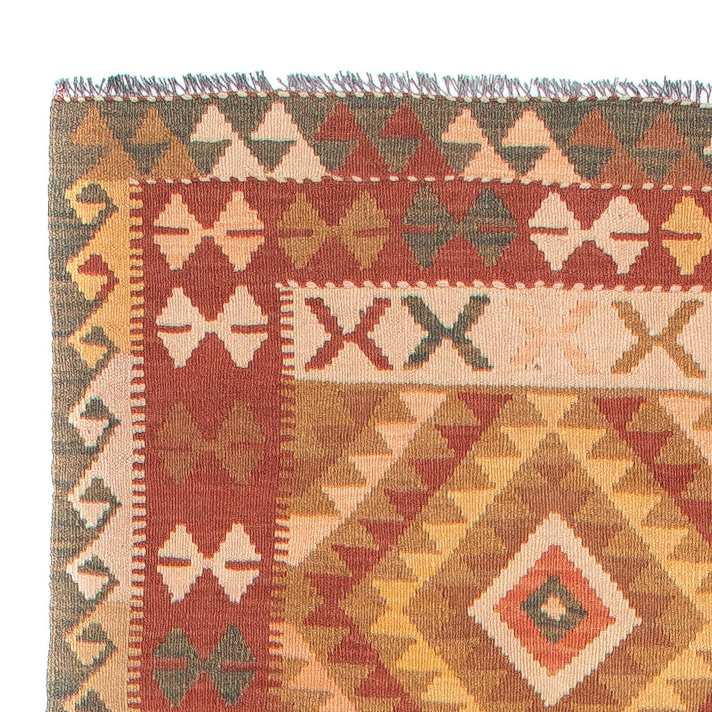 Kilim Maimana Rug 397x95cm - Wool Rug