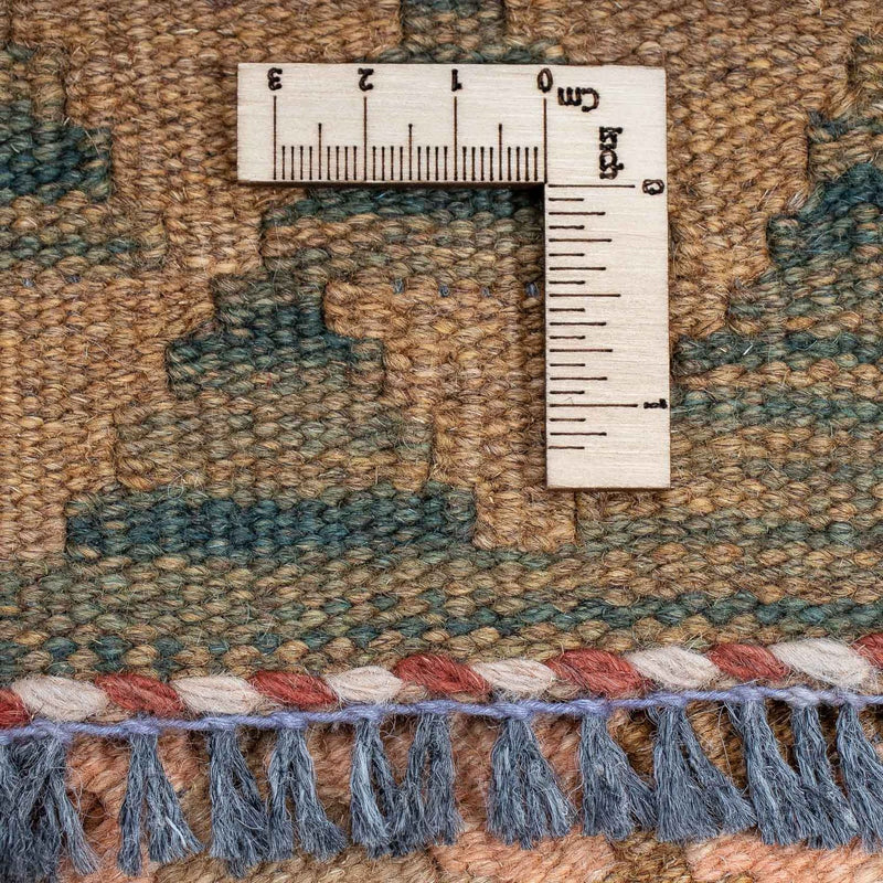 Runner Kelim Rug - Splash - 397 x 95 cm - multicolored