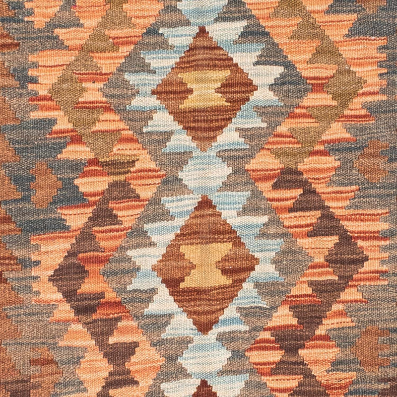 Runner Kelim Rug - Oriental - 199 x 88 cm - light brown