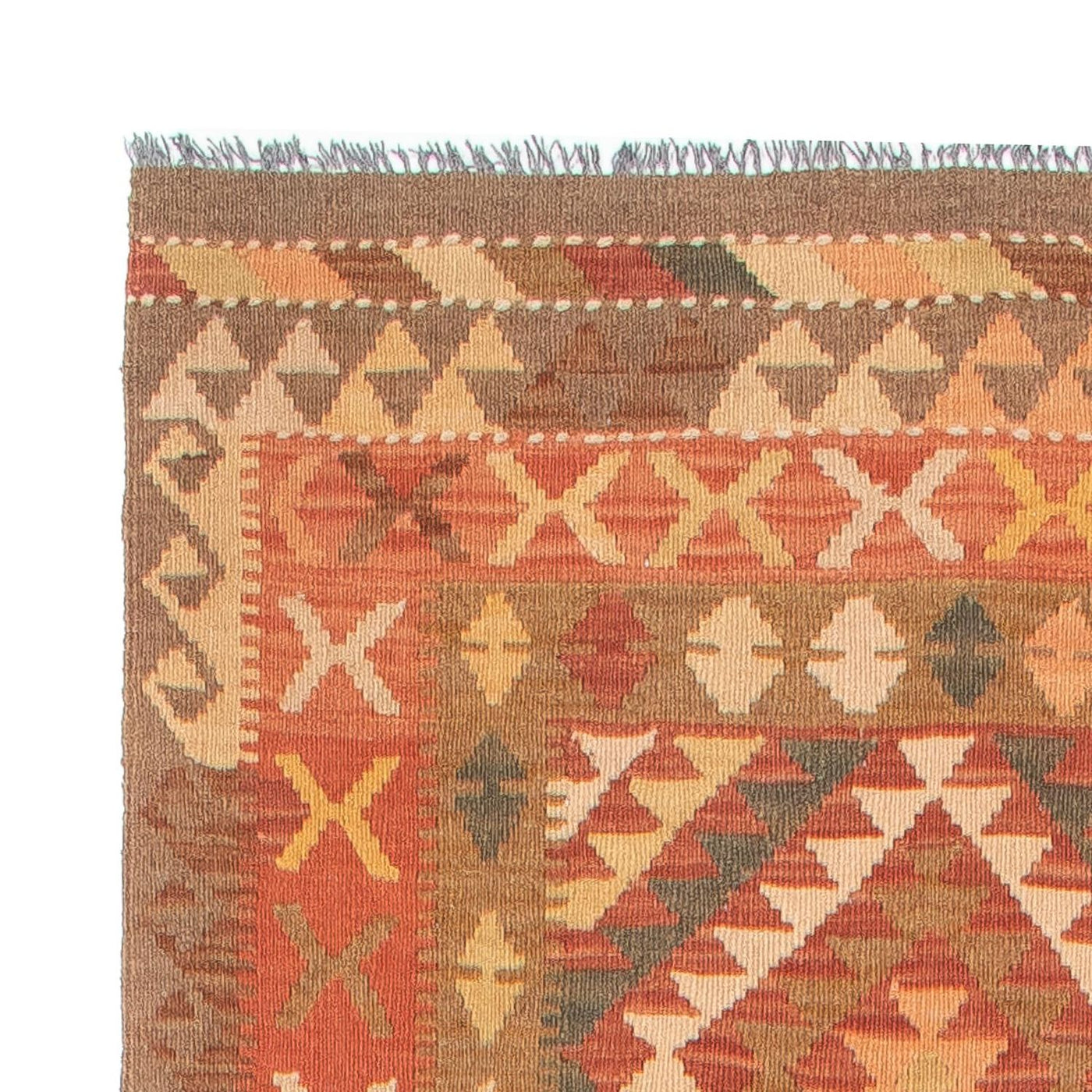 Kilim Maimana Rug 407x91cm - Wool Rug