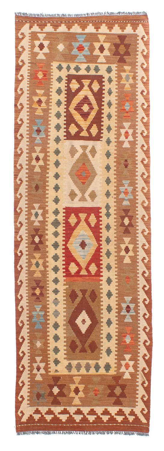 Runner Kelim Rug - Splash - 254 x 81 cm - multicolored
