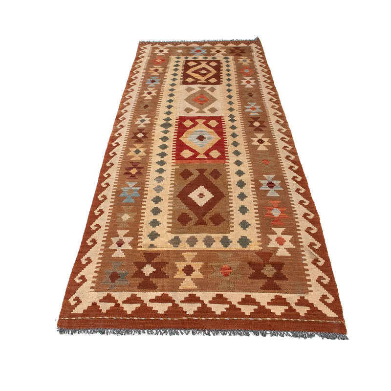 Runner Kelim Rug - Splash - 254 x 81 cm - multicolored