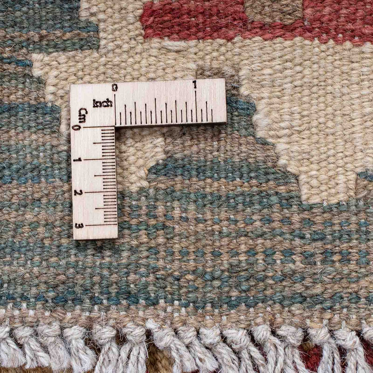 Runner Kelim Rug - Splash - 198 x 64 cm - multicolored