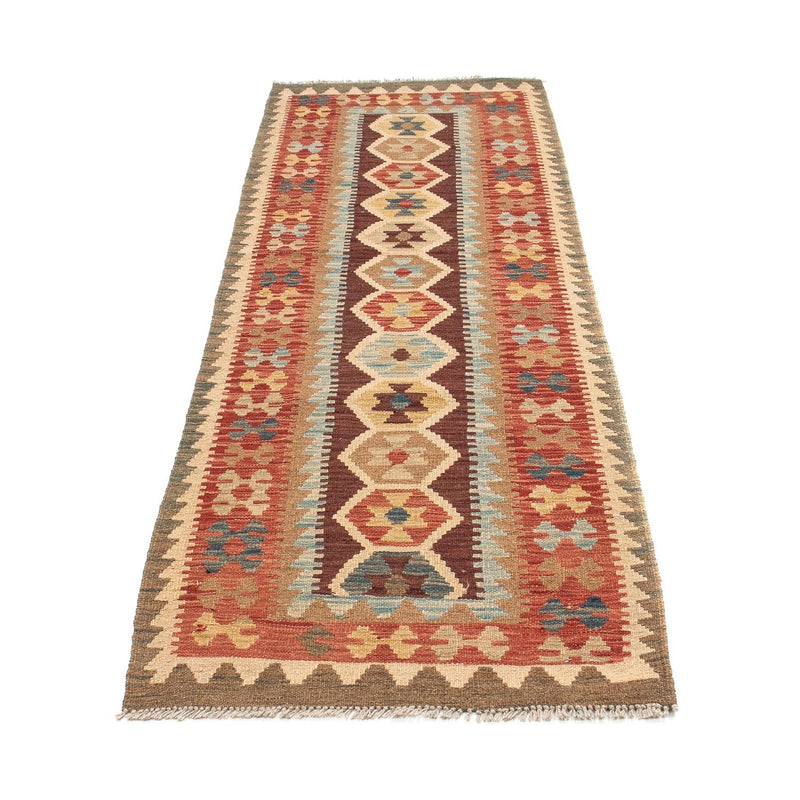Runner Kelim Rug - Splash - 200 x 67 cm - multicolored