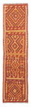 Runner Kelim Rug - Splash - 190 x 47 cm - red