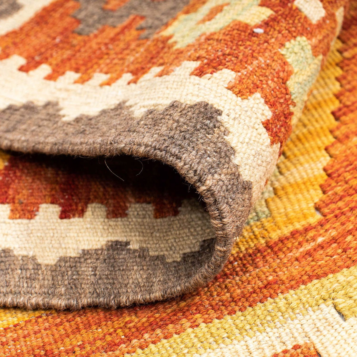 Runner Kelim Rug - Oriental - 191 x 72 cm - rust