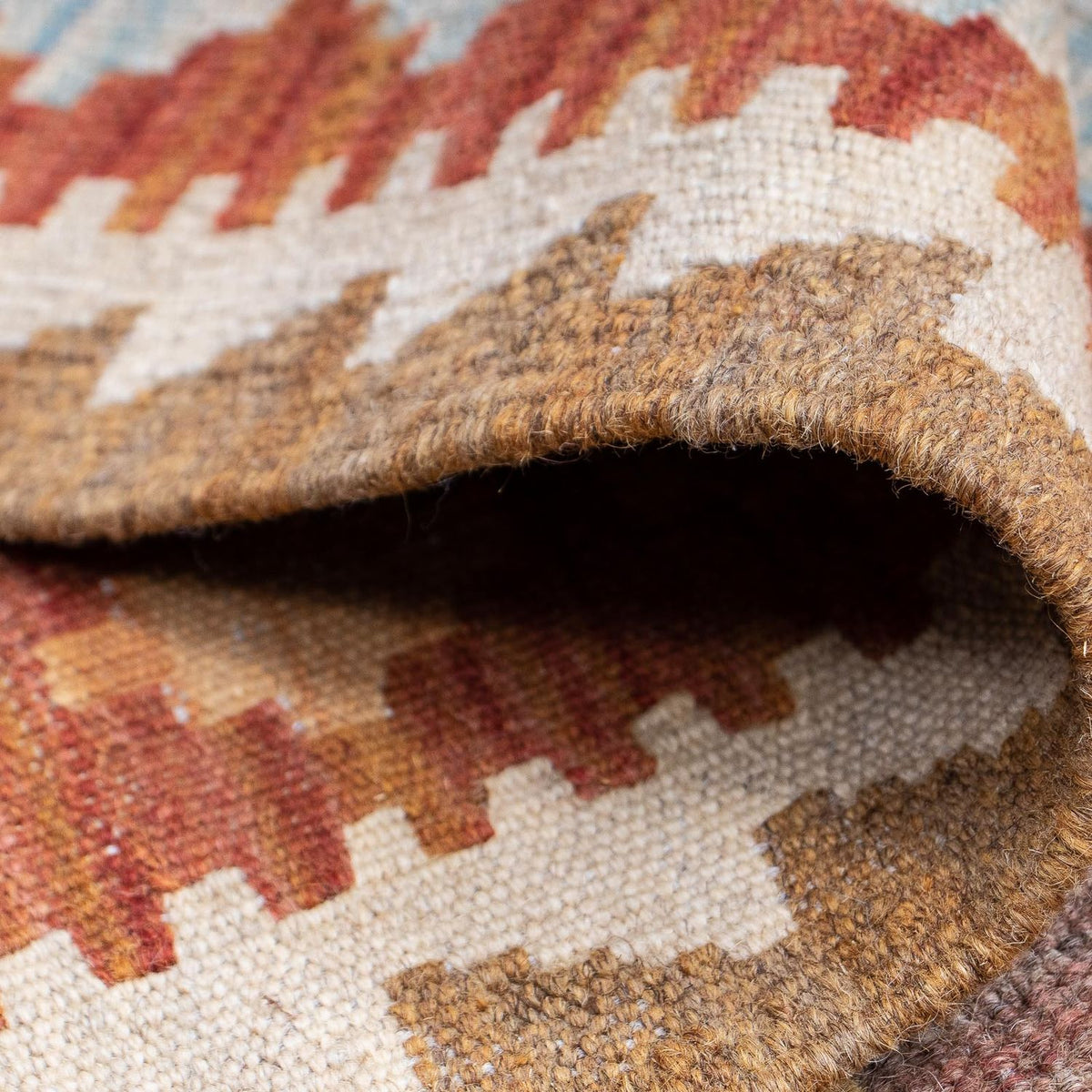 Runner Kelim Rug - Splash - 189 x 69 cm - multicolored