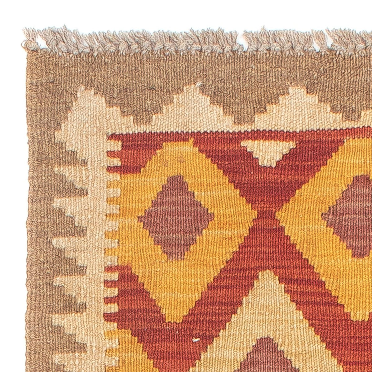 Runner Kelim Rug - Splash - 192 x 49 cm - multicolored