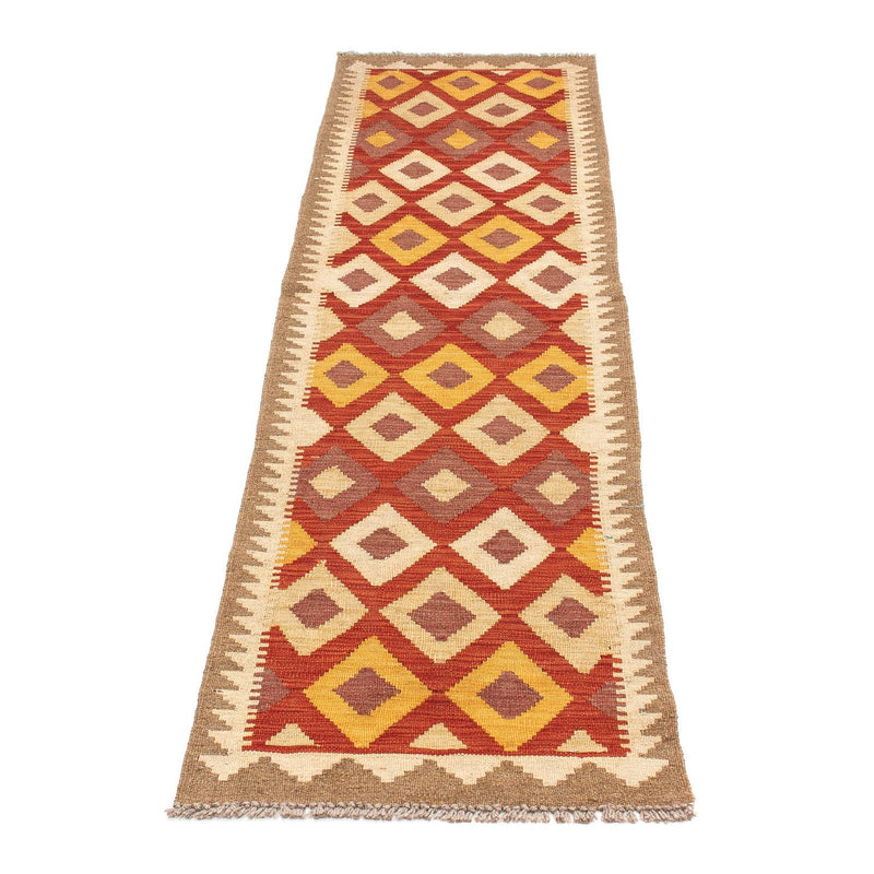Runner Kelim Rug - Splash - 192 x 49 cm - multicolored