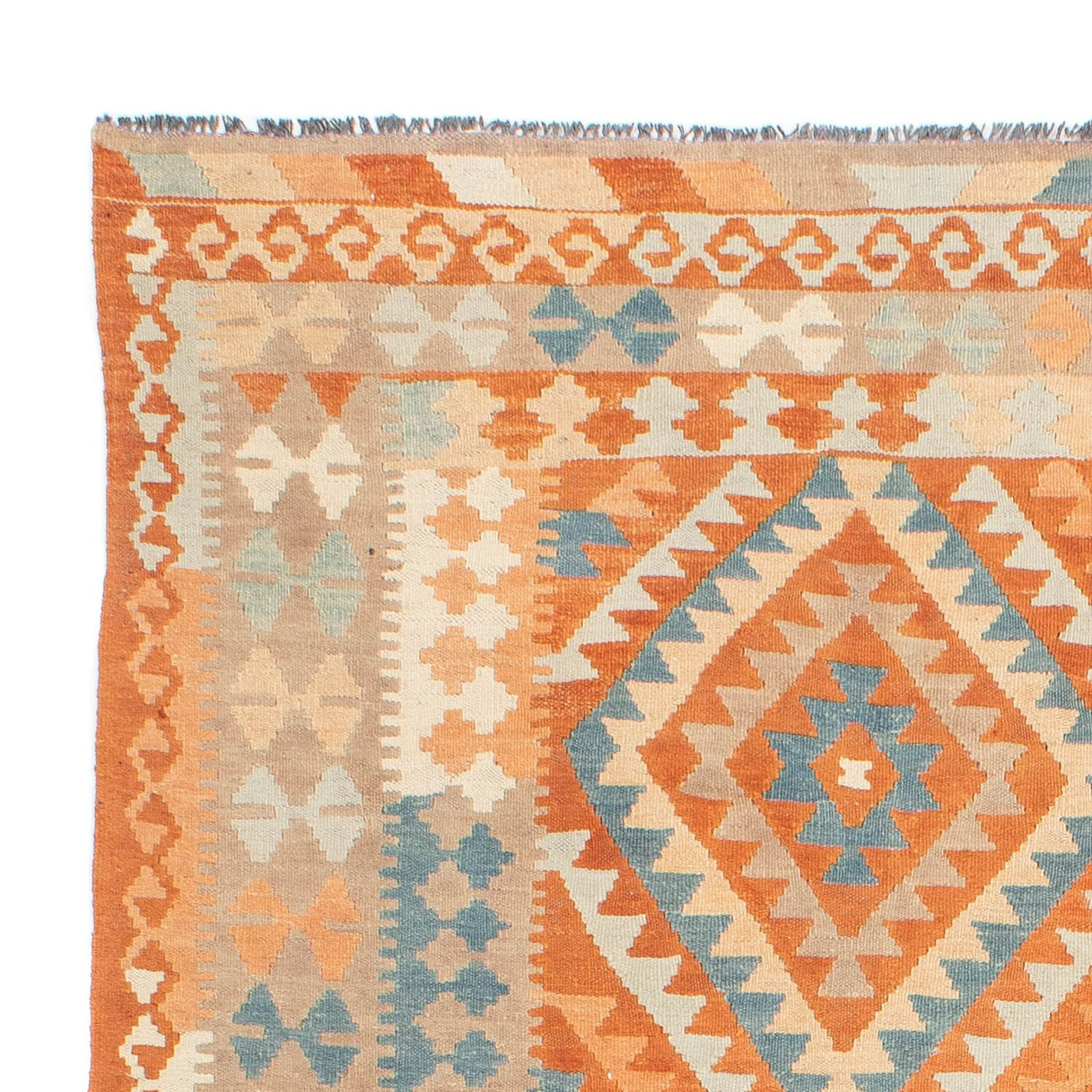 Kilim Maimana Rug 214x159cm - Wool Rug