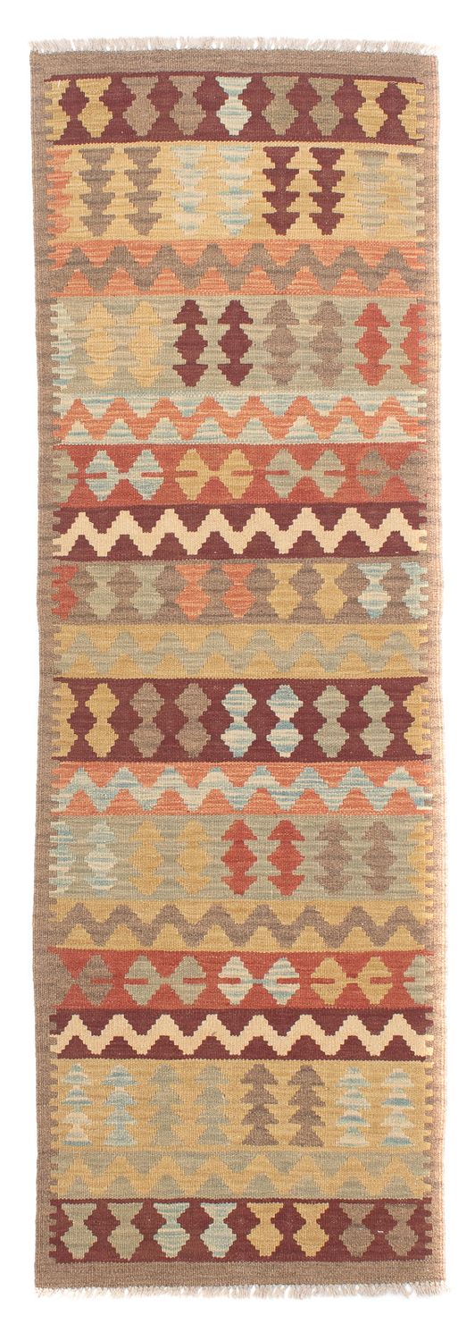 Runner Kelim Rug - Splash - 200 x 62 cm - multicolored
