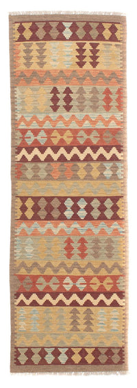Runner Kelim Rug - Splash - 200 x 62 cm - multicolored