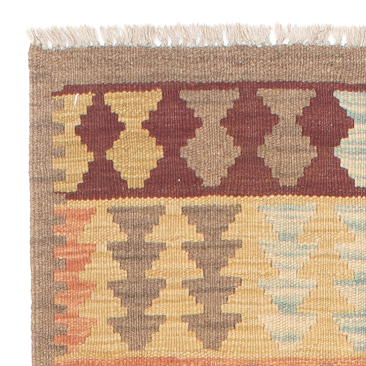 Runner Kelim Rug - Splash - 200 x 62 cm - multicolored