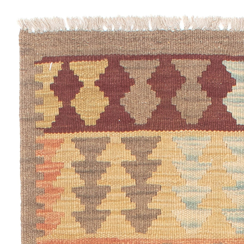 Runner Kelim Rug - Splash - 200 x 62 cm - multicolored