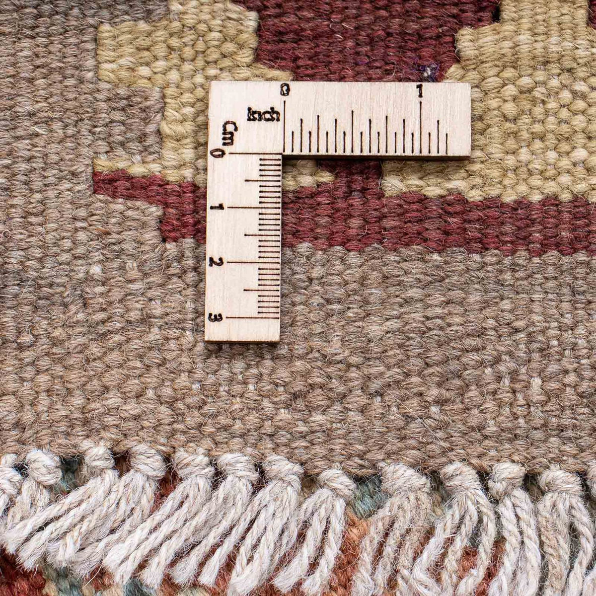 Runner Kelim Rug - Splash - 200 x 62 cm - multicolored