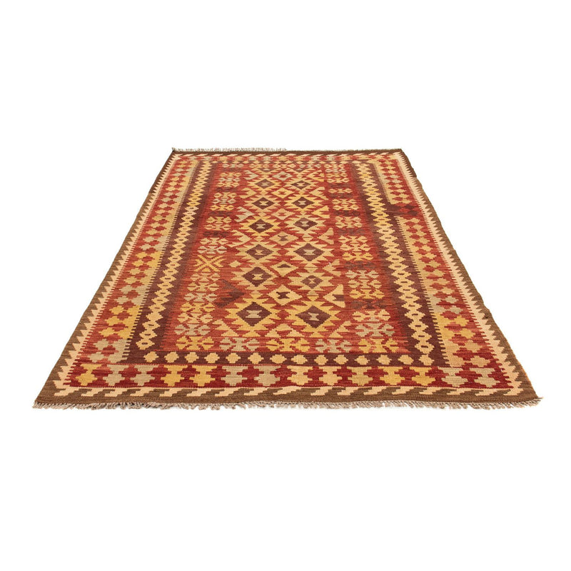 Kelim Rug - Splash - 195 x 141 cm - multicolored