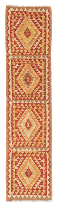 Runner Kelim Rug - Splash - 222 x 57 cm - multicolored