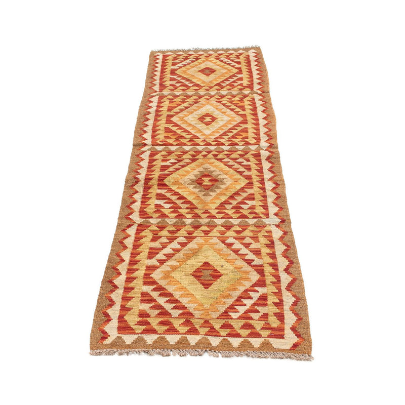 Runner Kelim Rug - Splash - 222 x 57 cm - multicolored
