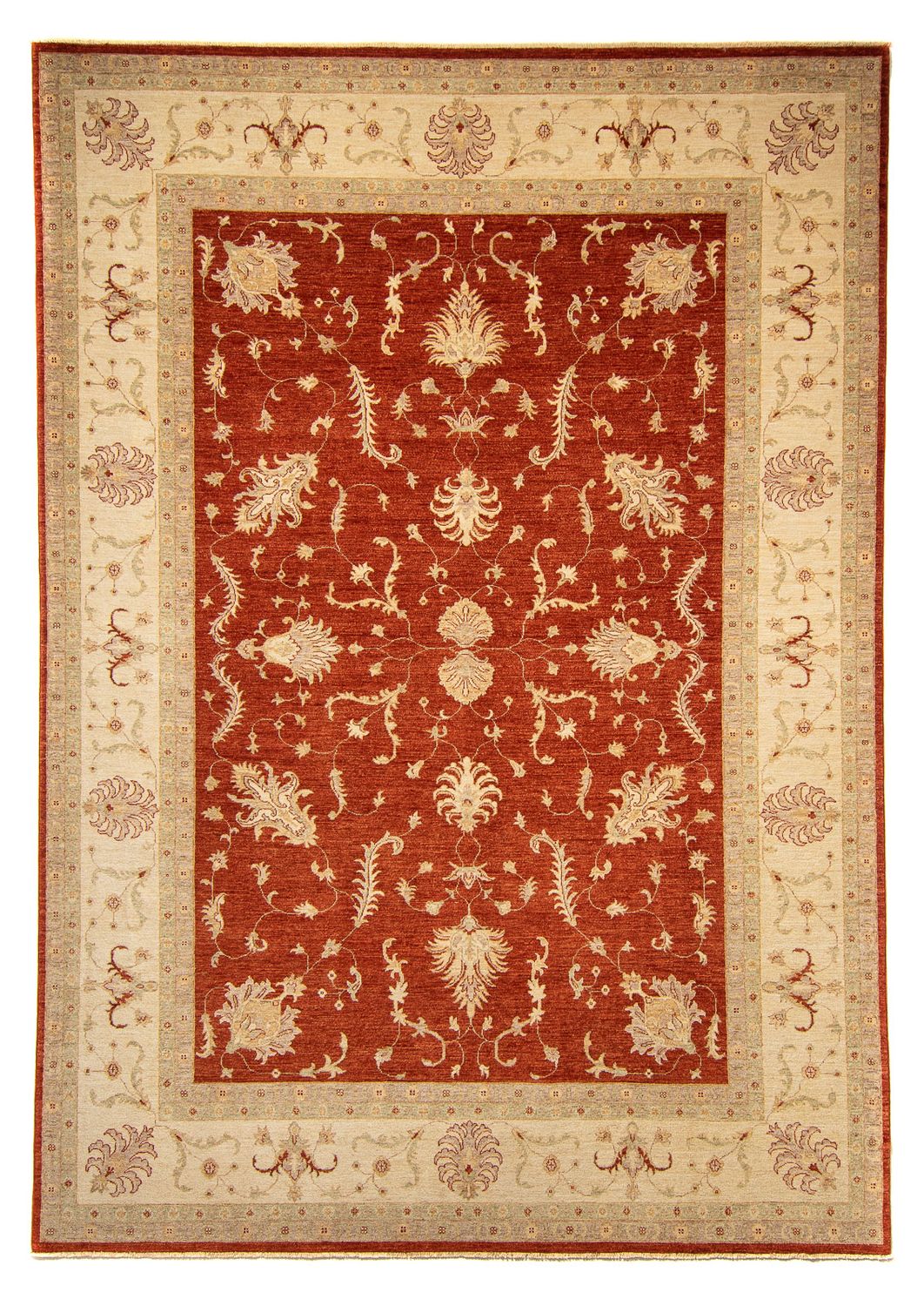 Ziegler Rug - 350 x 254 cm - dark red