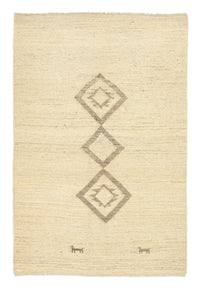 Gabbeh Rug - Perser - 205 x 138 cm - beige