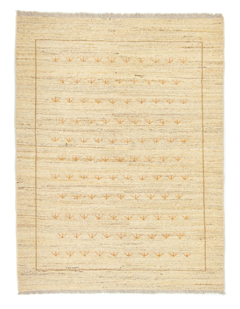 Gabbeh Rug - Perser - 195 x 147 cm - beige