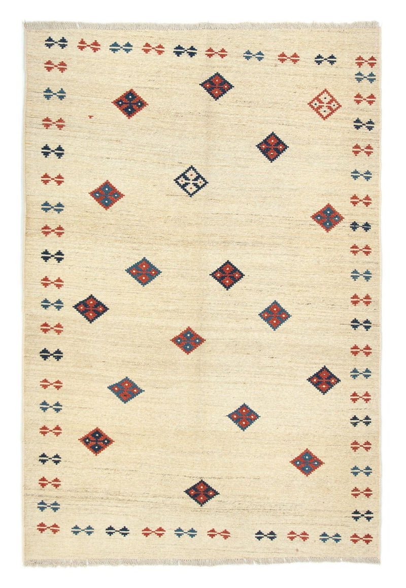 Gabbeh Rug - Perser - 232 x 154 cm - beige