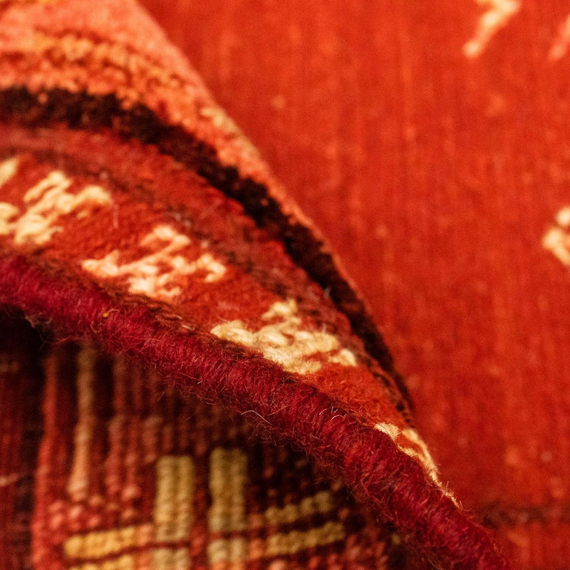Gabbeh Rug - Loribaft Perser - 150 x 97 cm - dark red