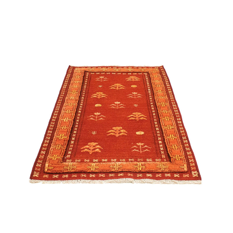 Gabbeh Rug - Loribaft Perser - 150 x 97 cm - dark red