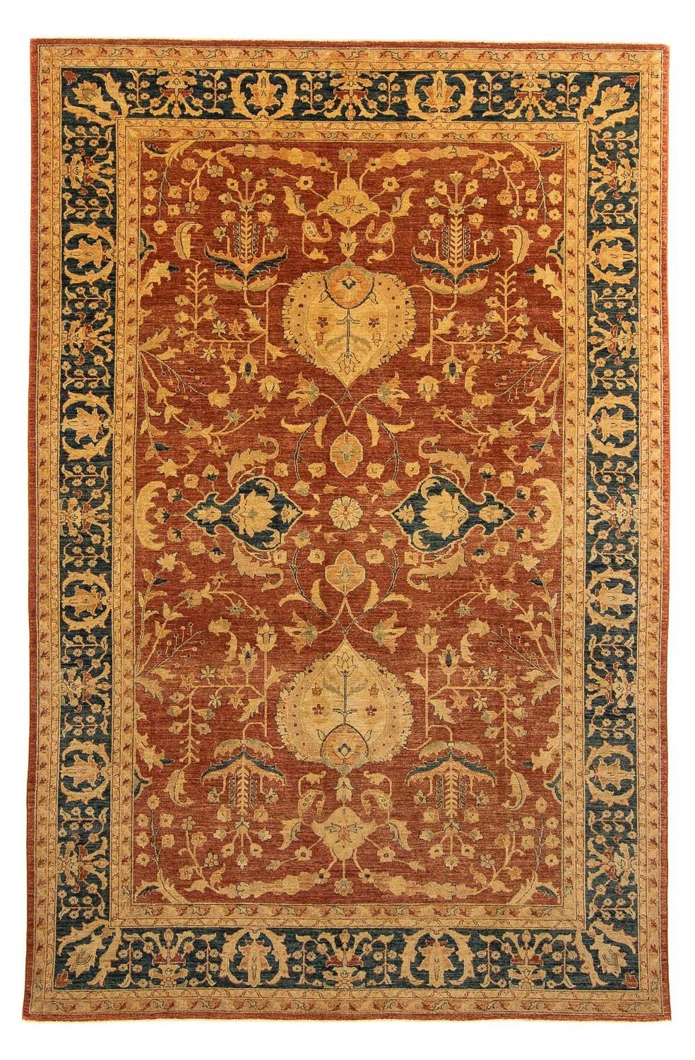 Perser Rug - Nomadic - 414 x 282 cm - rust