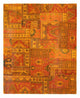 Patchwork Rug 239x295cm - Perserteppich Wollteppich