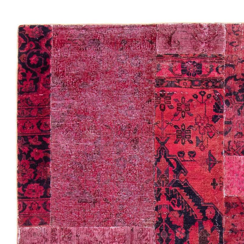 Patchwork Rug - 269 x 180 cm - multicolored