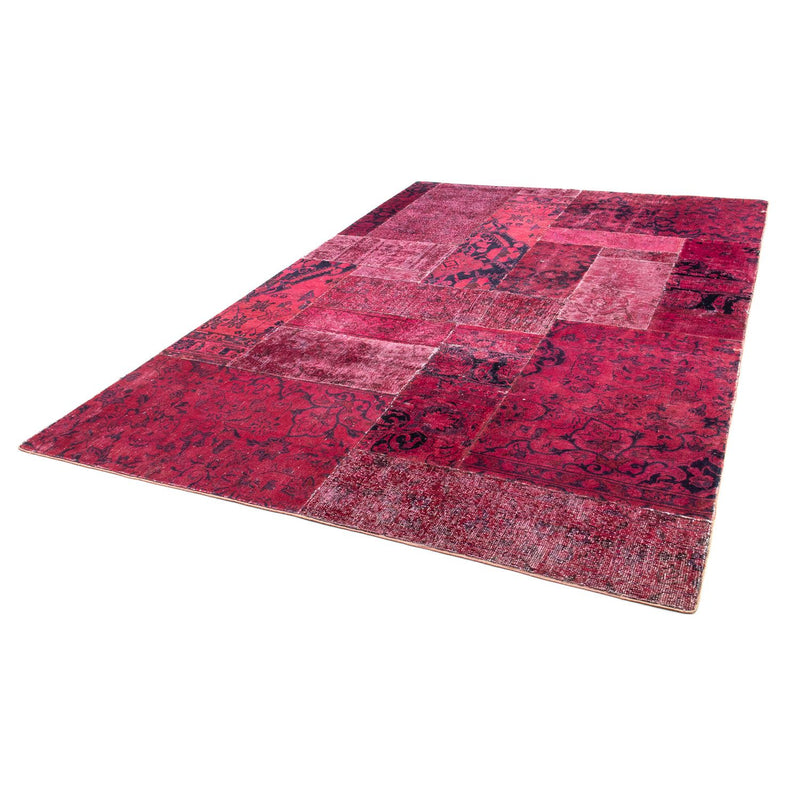 Patchwork Rug - 269 x 180 cm - multicolored