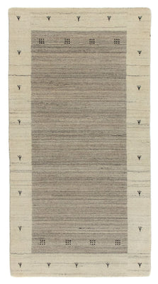 Gabbeh Rug - Loribaft Perser - 140 x 70 cm - beige