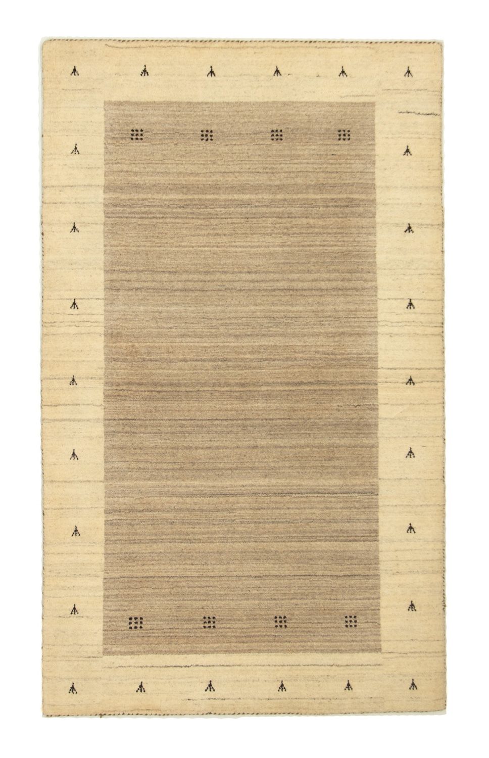 Gabbeh Rug - Loribaft Perser - 160 x 90 cm - beige