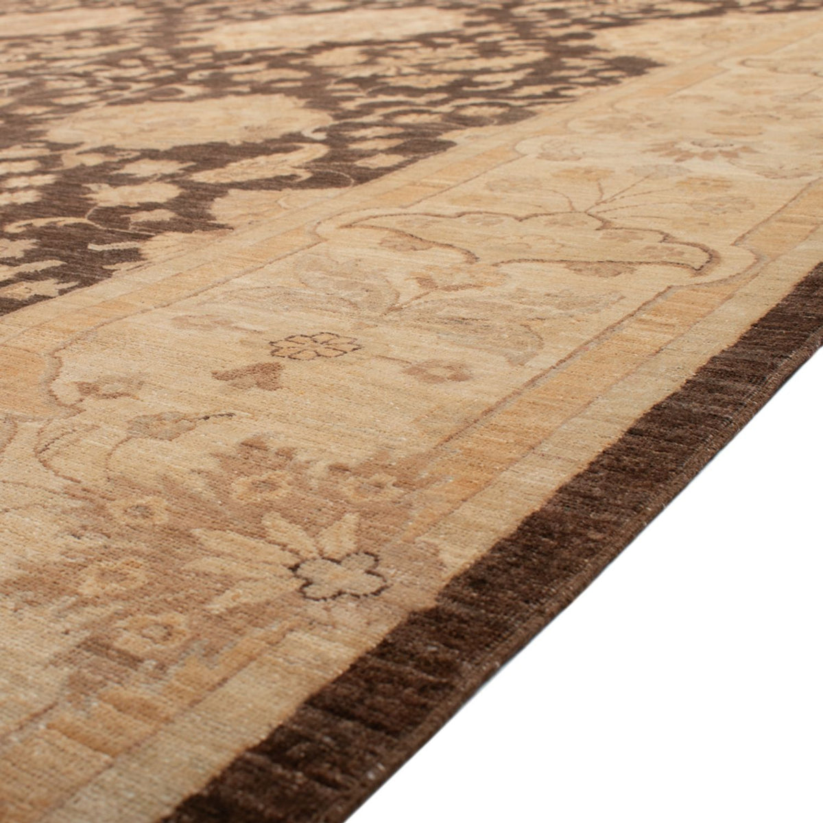 Ziegler Rug - 465 x 368 cm - brown