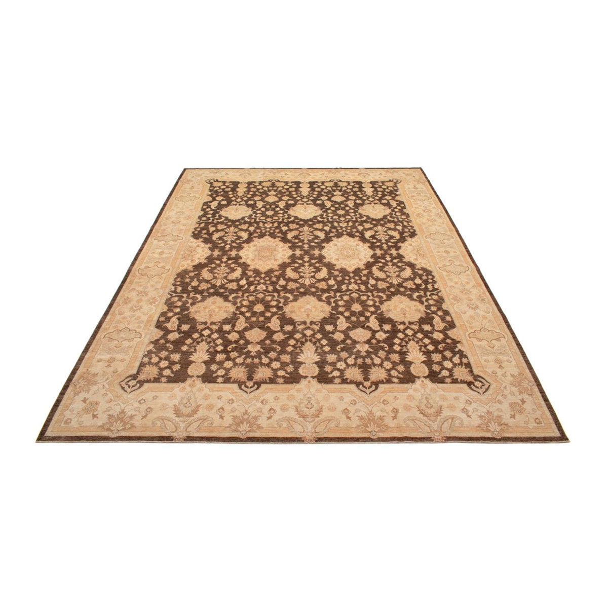Ziegler Rug - 465 x 368 cm - brown