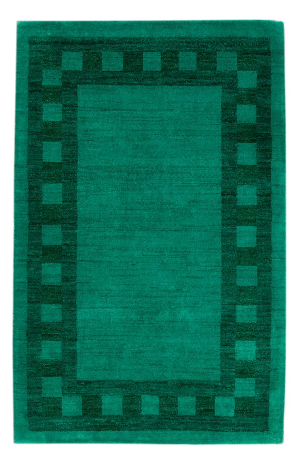 Ziegler Rug - Modern - Vintage/Overdyed - 125 x 79 cm - green