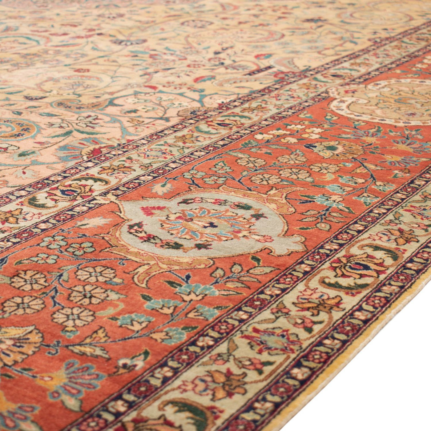 Tabriz - 50 Raj Rug 486x350cm - Persian Rugs
