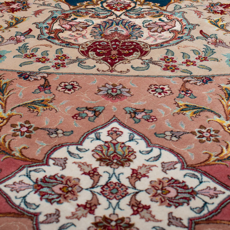 Perser Rug - Tabriz - Premium round  - 500 x 500 cm - blue
