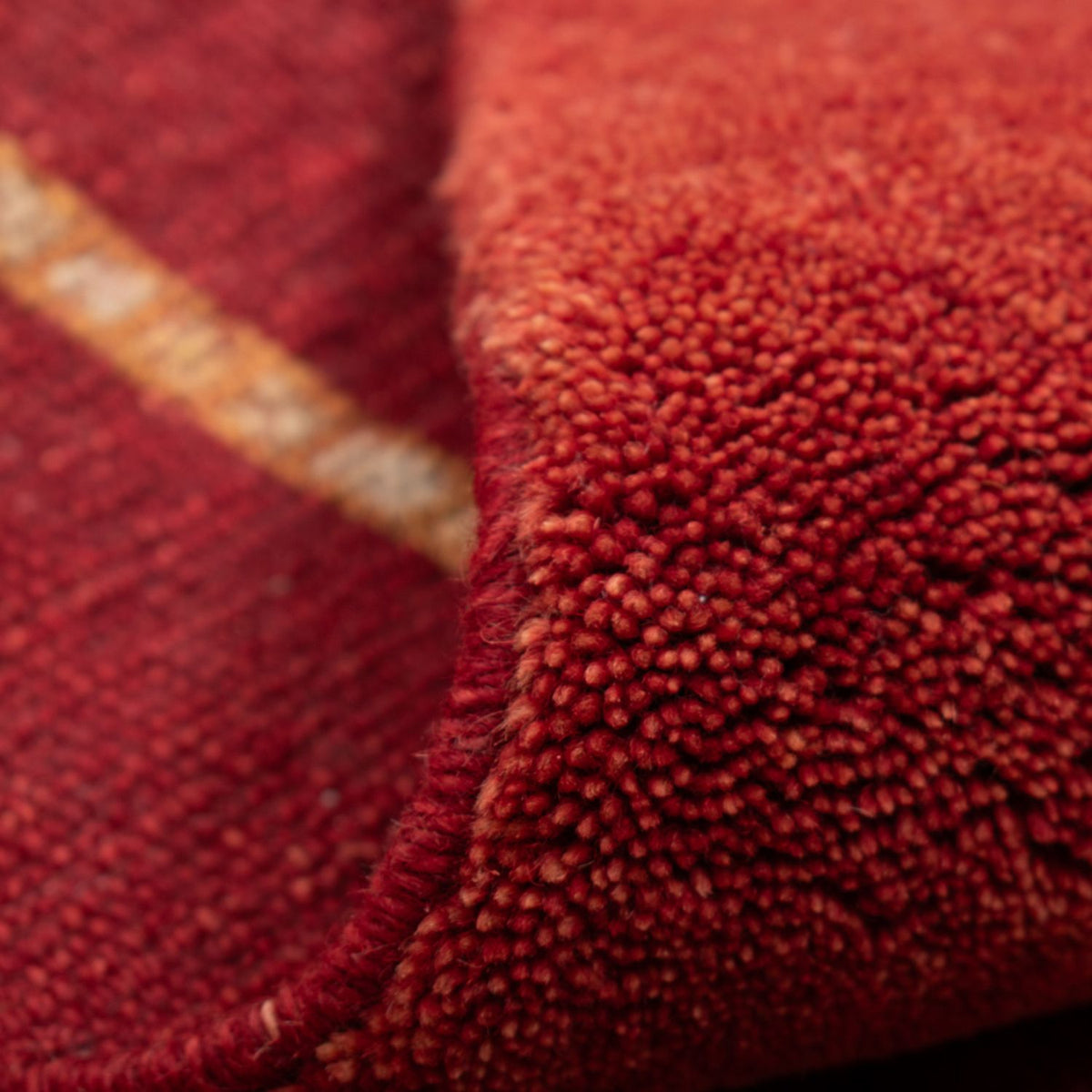 Gabbeh Rug - Loribaft Perser - 133 x 84 cm - red