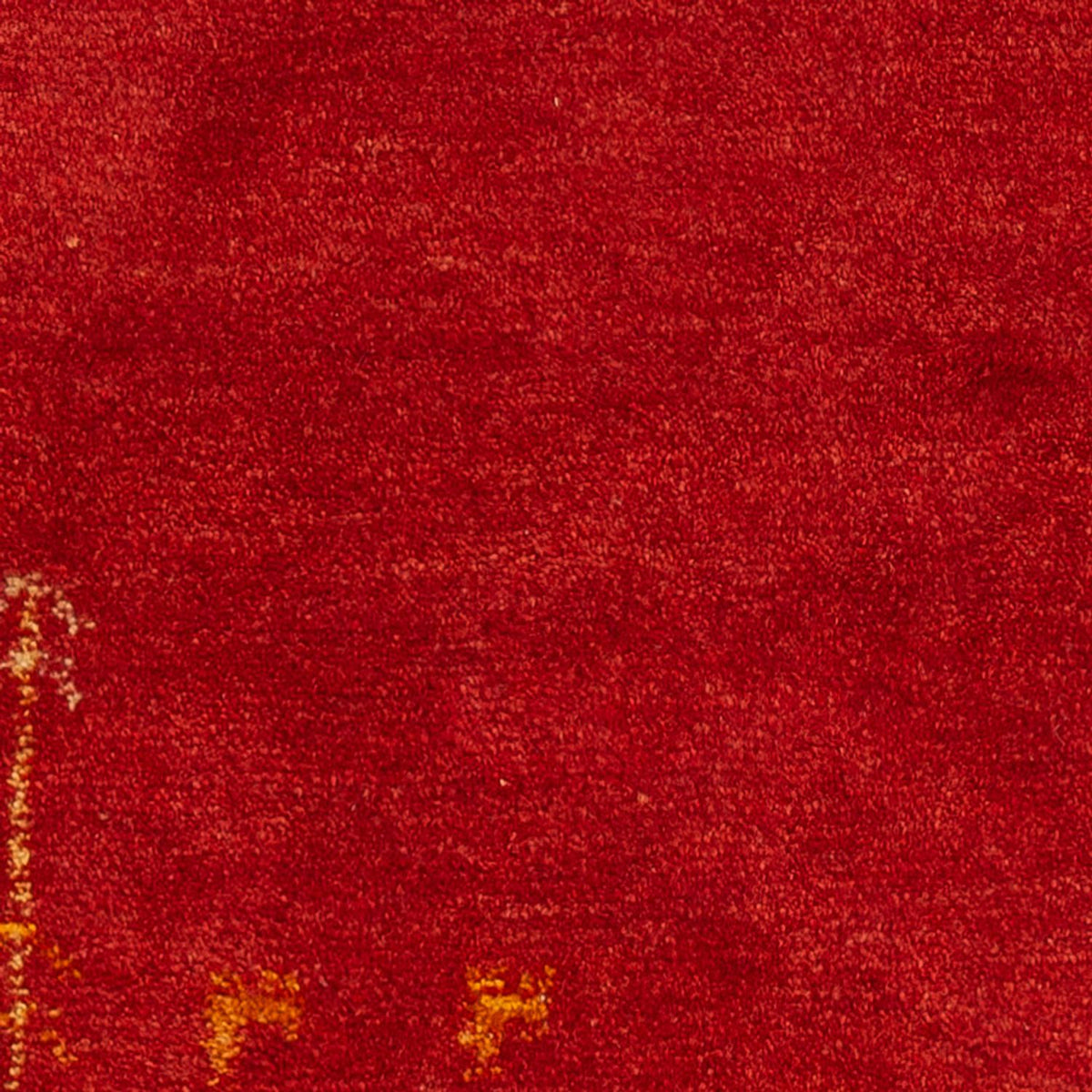 Gabbeh Rug - Loribaft Perser - 126 x 85 cm - red