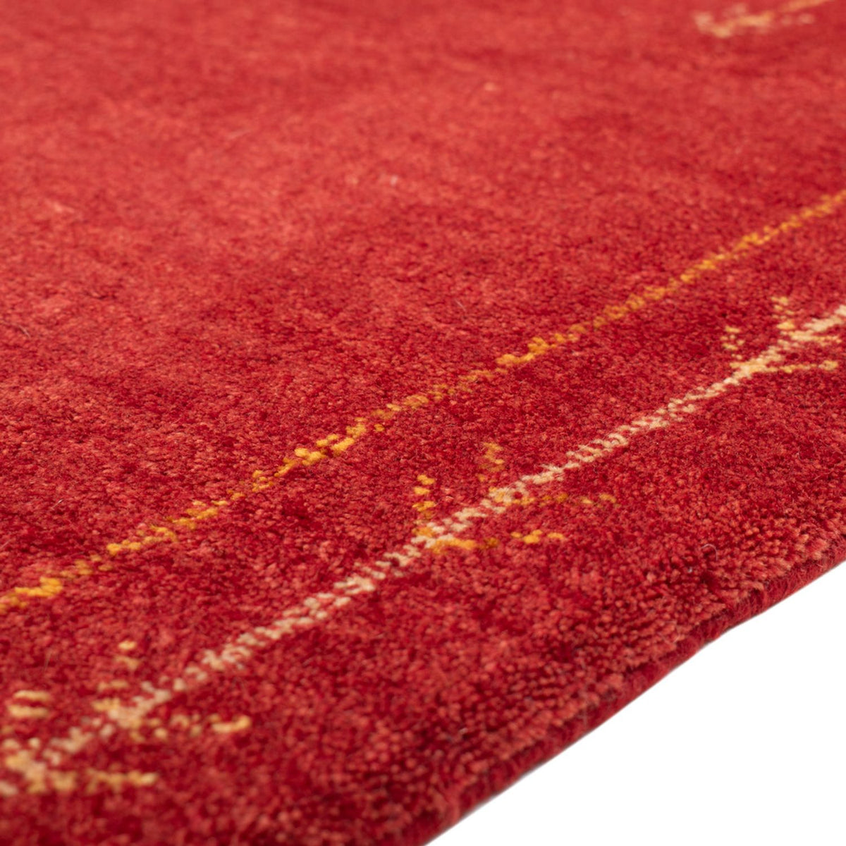 Gabbeh Rug - Loribaft Perser - 126 x 85 cm - red