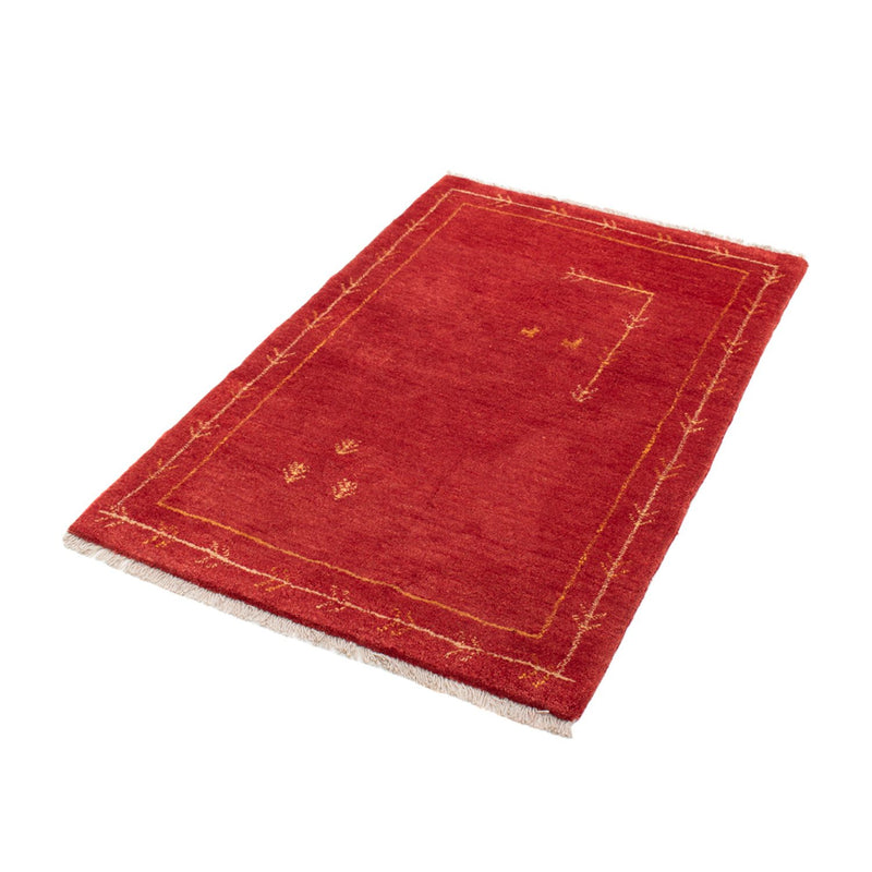 Gabbeh Rug - Loribaft Perser - 126 x 85 cm - red