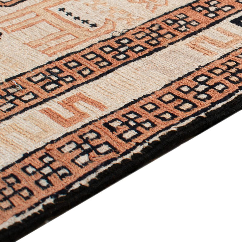 Kelim Rug - Oriental - 100 x 71 cm - beige
