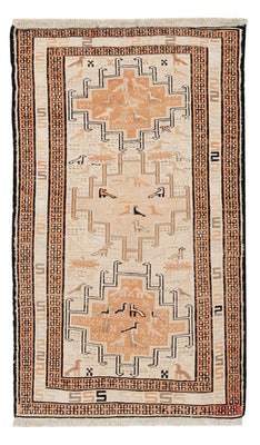 Kelim Rug - Oriental - 107 x 63 cm - beige